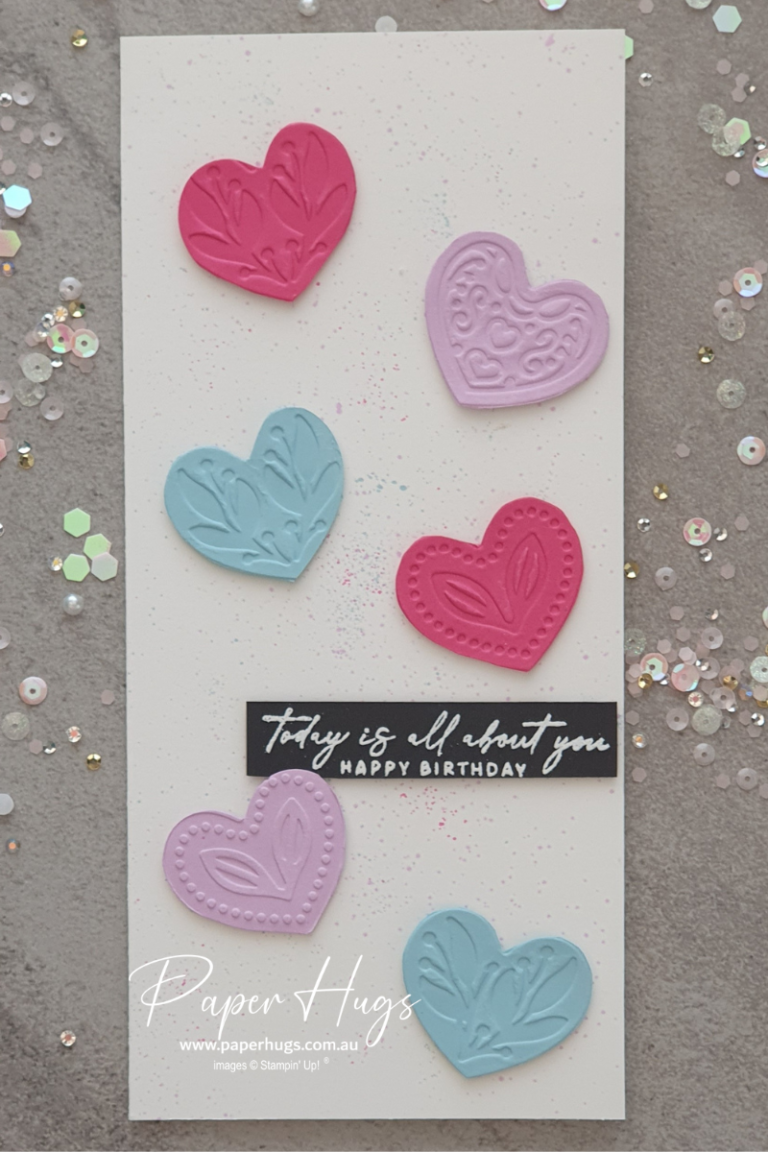 SLIMLINE BIRTHDAY CARD